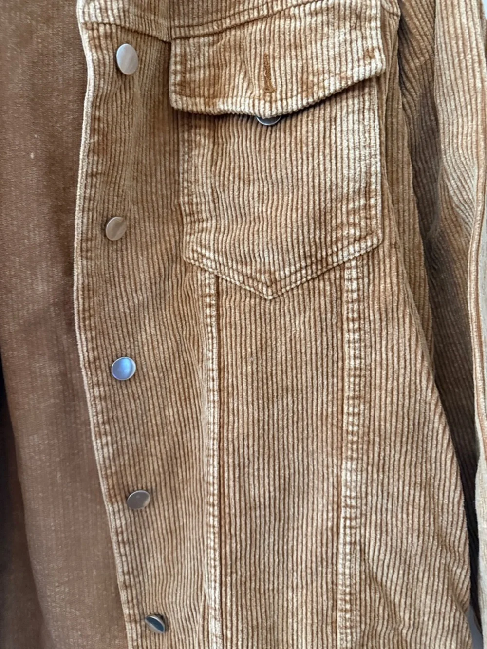 women’s Corduroy Jacket in Brown - Classic Casual Coat - Picture 3 of 5
